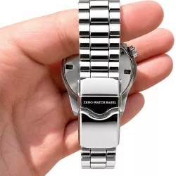 ZENO Army Diver Automatik Retro Taucheruhr 300m schwarz