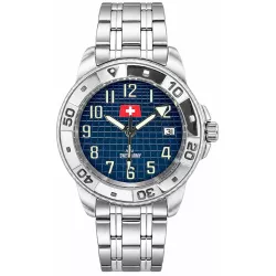 SWISS ARMY Sporty Quartzuhr blau
