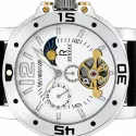 RENDEX Automatik-Uhr Open Heart Tag  Nacht