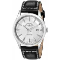 ZENO-WATCH BASEL Retro Gentlemen Quartz Uhr Stahl silber