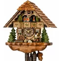 Kuckucksuhr Waldhaus Holz Wanduhr mechanisch