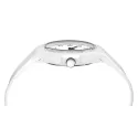 M-WATCH Core 37 Schweizer Quartzuhr weiss