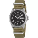 ZENO-WATCH BASEL Pilot Basic Automatik Uhr Tag Datum Navigator Nato