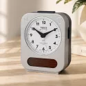 FILIUS Solar-Funkwecker Silent weiss/silbergrau