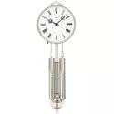 AMS Pendeluhr mechanische Wanduhr römisch silber