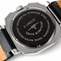 ZENO-WATCH BASEL Chronograph XL Quartzuhr Edelstahl schwarz