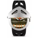 ZENO-WATCH BASEL Gladiator XL Quartzuhr Edelstahl braun