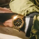 G-SHOCK Analog-Digitaluhr CasiOak Carbon Core gold