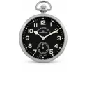 Taschenuhr Handaufzug Zeno Pilot lepine matt