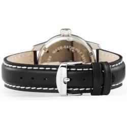 ZENO-WATCH BASEL Pilot Classic Fliegeruhr Edelstahl poliert