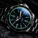 TRASER P67 Pro Diver Blue Lumi Taucheruhr Edelstahl blau