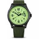 TRASER P67 Officer Pro GunMetal Lumiuhr grün