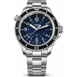 TRASER P67 Pro Diver Blue Lumi Taucheruhr Edelstahl blau