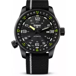 TRASER P68 Pathfinder Automatik Uhren Nato schwarz