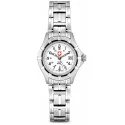 SWISS ARMY Team Quartzuhr klein weiss