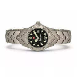 SWISS ARMY Titan Quartzuhr klein schwarz