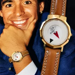 Diego Armando MARADONA Quartzuhr gelb
