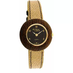 ORION Swiss Les Woods Quartz Holzuhr