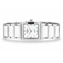 ZENO-WATCH BASEL Ceramic CC Quarzuhr weiss