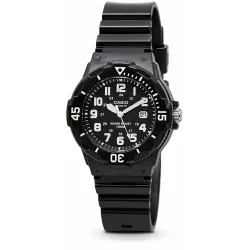 CASIO Analog Monster kleine Quartzuhr mit Datum schwarz