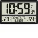 TFA LCD Funk Tisch-Wanduhr mit ausgeschriebenem Wochentag