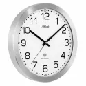ATLANTA Office 30 Funkwanduhr weiss Zahlen