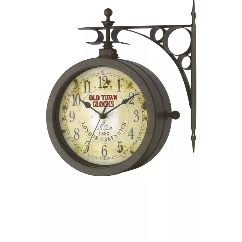 TFA Old Town Clocks, drehbare Aussenuhr, Thermometer TFA Old Town Clocks, drehbare Aussenuhr, Thermometer