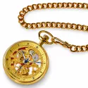Klassik Taschenuhr Automatik Residence Skelett