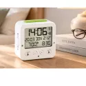 TFA Bingo Nachtlicht Funkwecker Thermometer  2 Alarme weiss