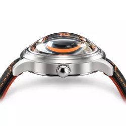 ZENO-WATCH BASEL Pilot OS Dome Automatic NE DD orange