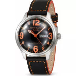 ZENO-WATCH BASEL Pilot OS Dome Automatic NE DD orange