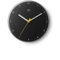 BRAUN Funkwanduhr Bauhaus Silent 23cm schwarz