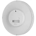 BRAUN Funkwanduhr Bauhaus Silent 23cm weiss