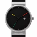 JACOB JENSEN Titanium 35mm Quartzuhr schwarz