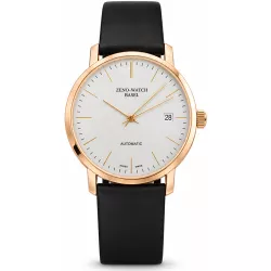ZENO-WATCH BASEL Bauhaus vergoldete Automatik Uhr ros