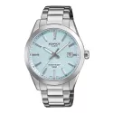 CASIO Edifice Analog 40mm Edelstahluhr eisblau