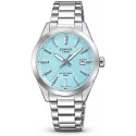 CASIO Edifice Analog 40mm Edelstahluhr eisblau