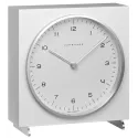 Junghans MAX BILL Tischuhr Zahlen Funk weiss