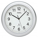 AMS Funkwanduhr Baduhr grau 30cm