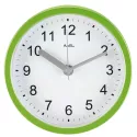 AMS kleine Funk Tisch- Wanduhr Baduhr grün