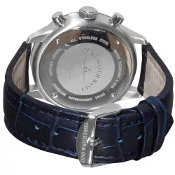 ZENO-WATCH BASEL Navigator Quartz Flieger Chrono blau