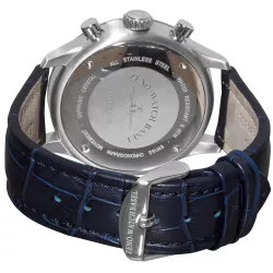 ZENO-WATCH BASEL Pilot Navigator Quartz Flieger Chrono blau