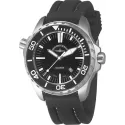 ZENO-WATCH BASEL Pro Diver II XL Quartz Taucheruhr schwarz-weiss