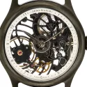 ZENO-WATCH BASEL Retro XL Skelettuhr Ltd Handaufzug schwarz
