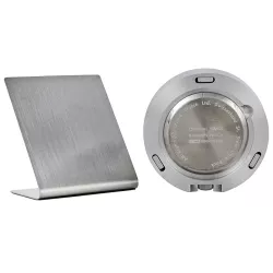 MONDAINE Magnet Clock Quartz kleine SBB Bahnhofs Tischuhr