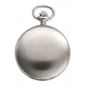 Klassik Taschenuhr Quartz klein chrom
