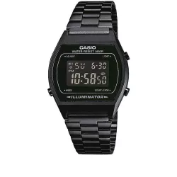 CASIO Vintage LCD Digitaluhr Iconic Illuminator schwarz