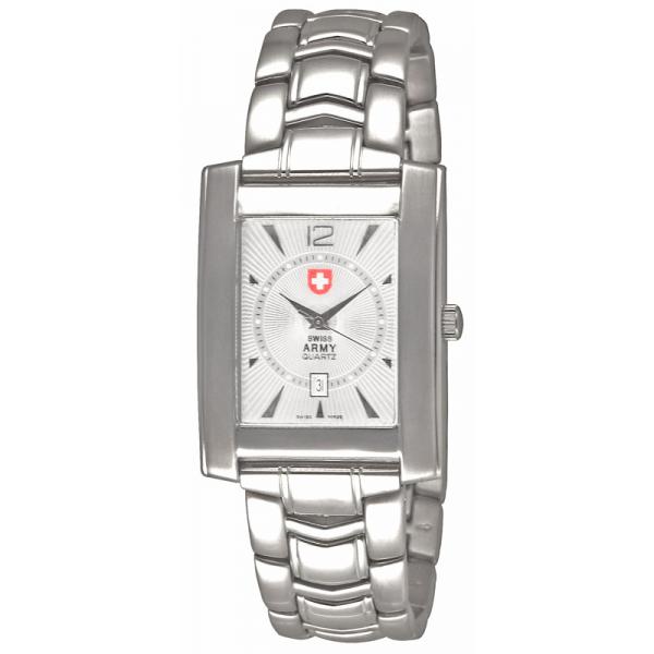 SWISS ARMY Compagnie Quartzuhr, silber