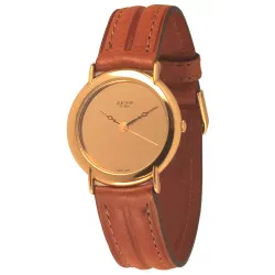 ZENO Mirror gold Quartzuhr vergoldet