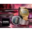 CASIO Vintage LCD Digitaluhr Iconic Illuminator silber